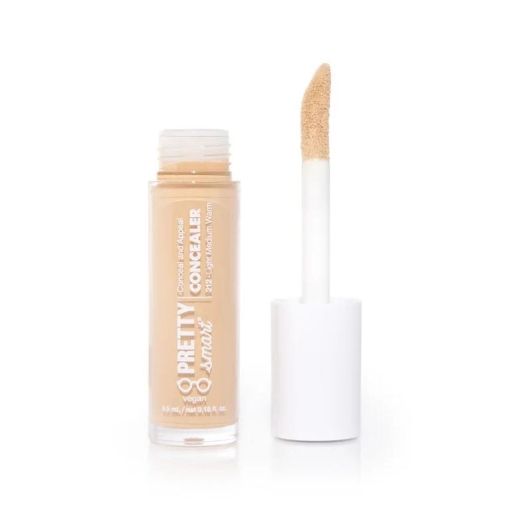 Pretty Smart Conceal and Appeal Liquid Concealer, 212 Light Medium Warm NWT